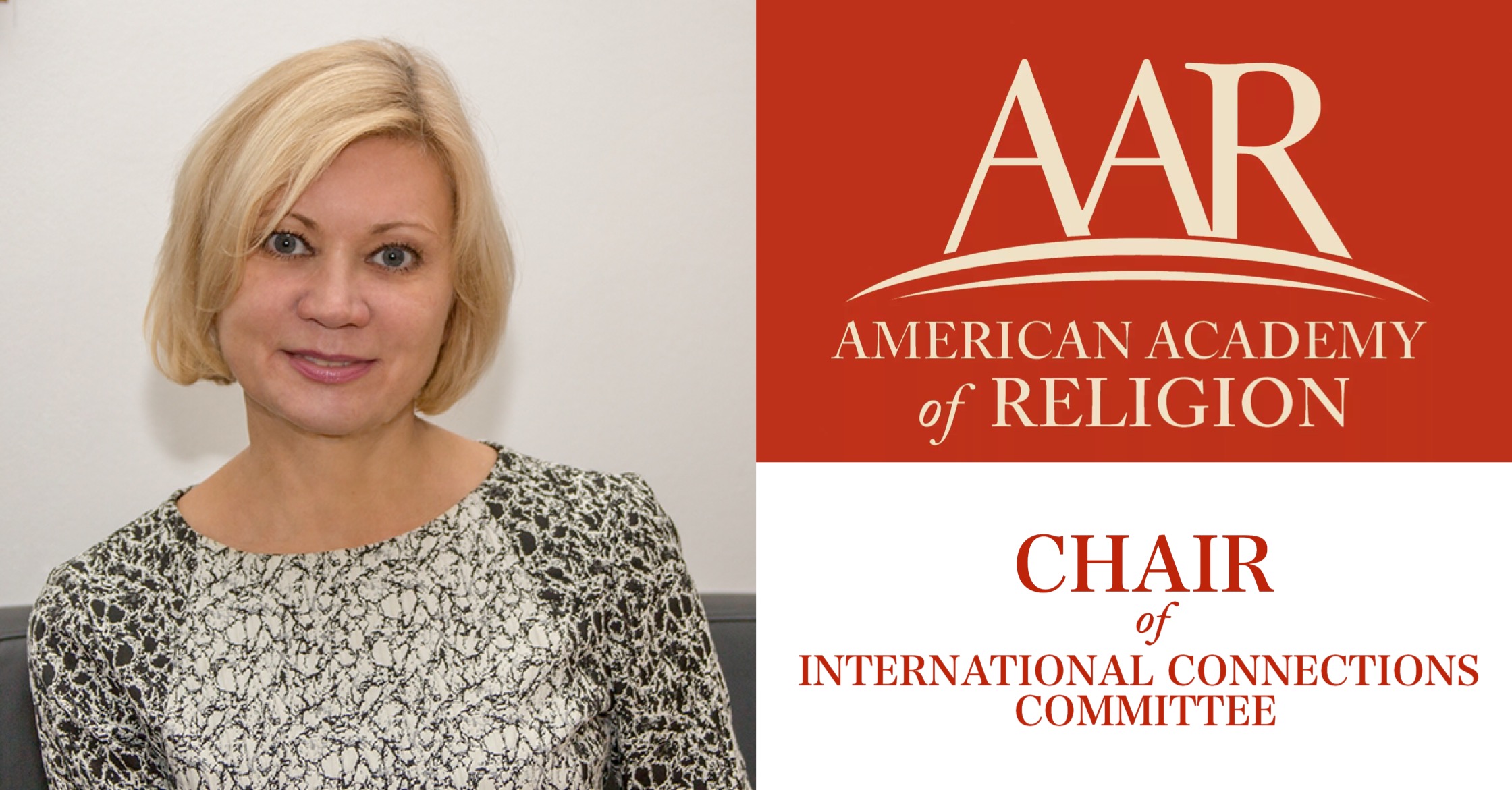 О.Е.Казьмина избрана председателем Комитета по международным связям Американской академии религии