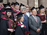 Вручение дипломов с отличием выпускникам исторического факультета МГУ (28 июня 2016)