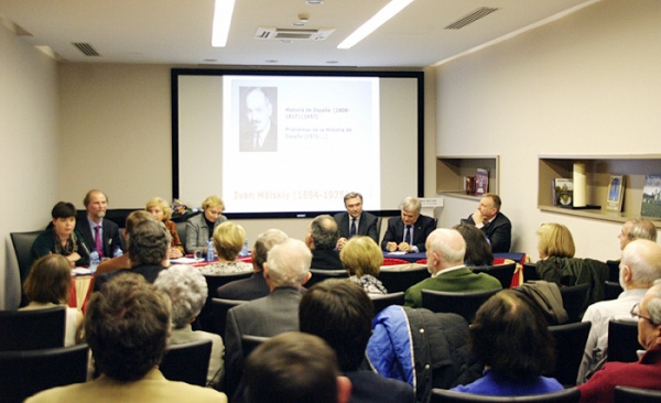 Участие в презентации второго тома "Истории Испании" в Российском центре науки и культуры в Мадриде