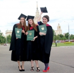 Вручение дипломов выпускникам исторического факультета МГУ (17 июня 2015)