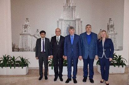 Встреча с руководством Филиала МГУ имени М.В.Ломоносова в г. Баку